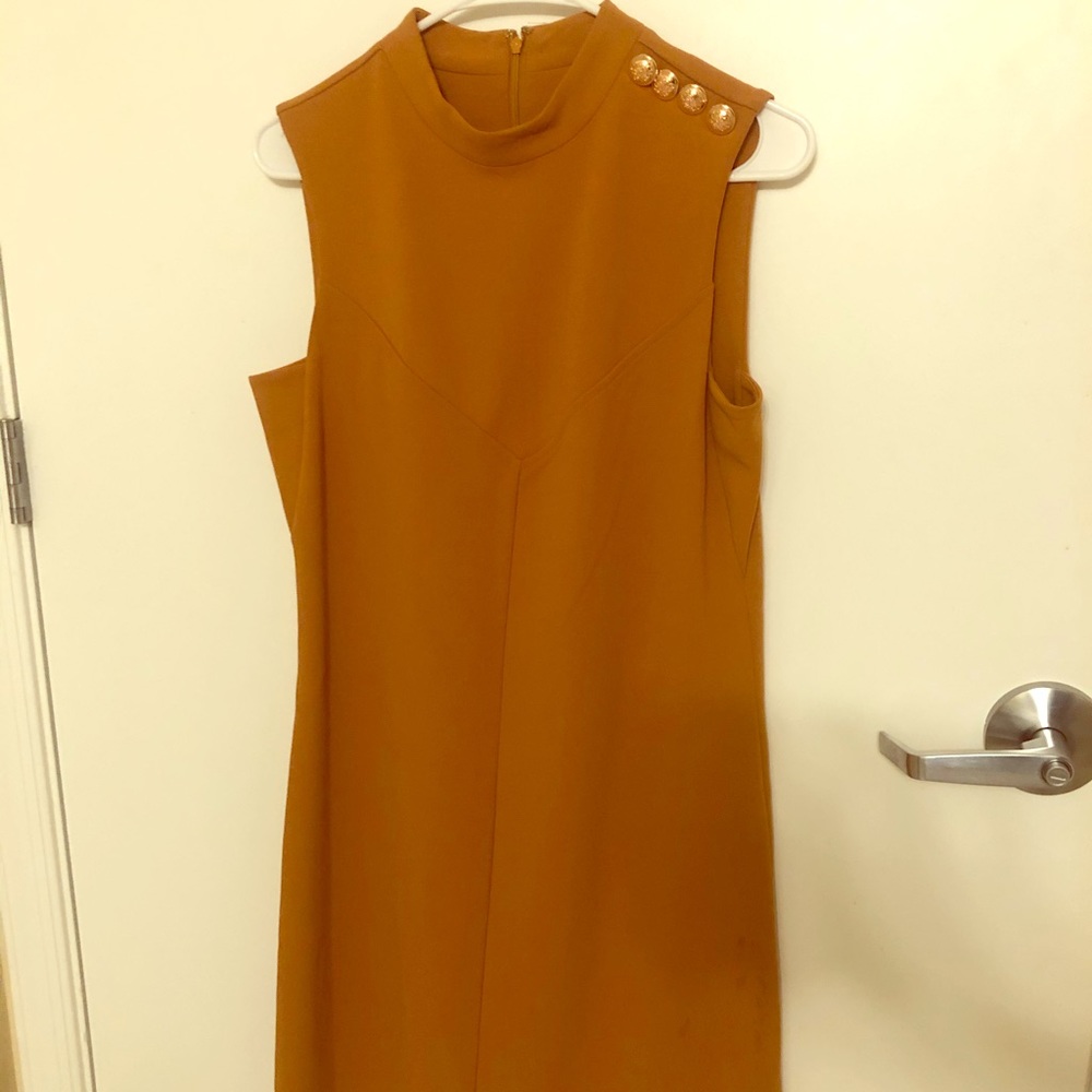 Mustard dress